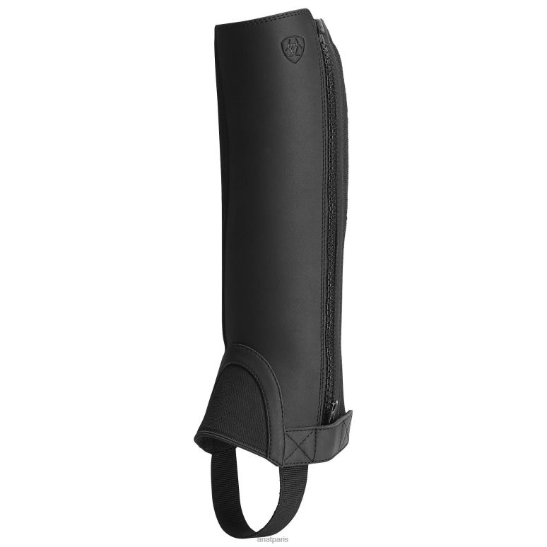 RJ66P3955 type de scout, demi-chap Ariat accessoires noir enfants