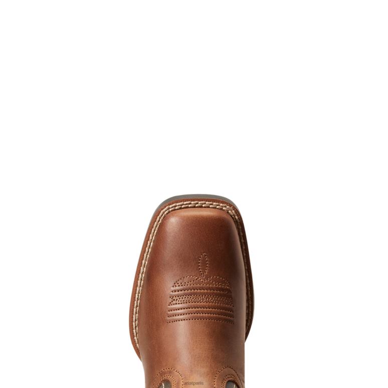 RJ66P3825 botte western amos Ariat chaussure croquant à l'oseille enfants