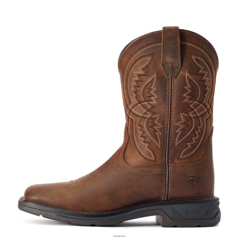 RJ66P3831 botte western workhog xt coil Ariat chaussure les chemins de terre enfants