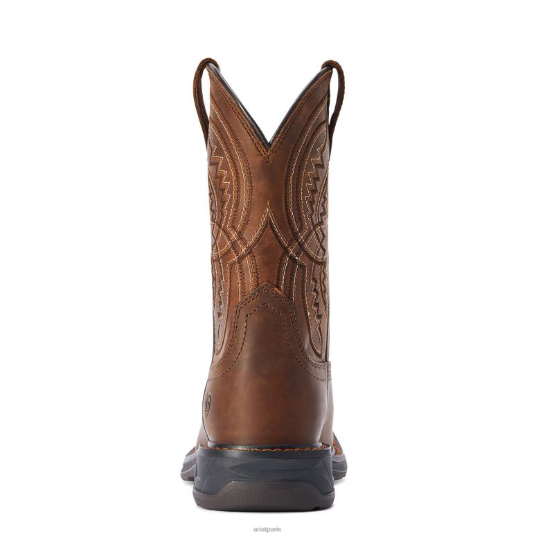 RJ66P3831 botte western workhog xt coil Ariat chaussure les chemins de terre enfants