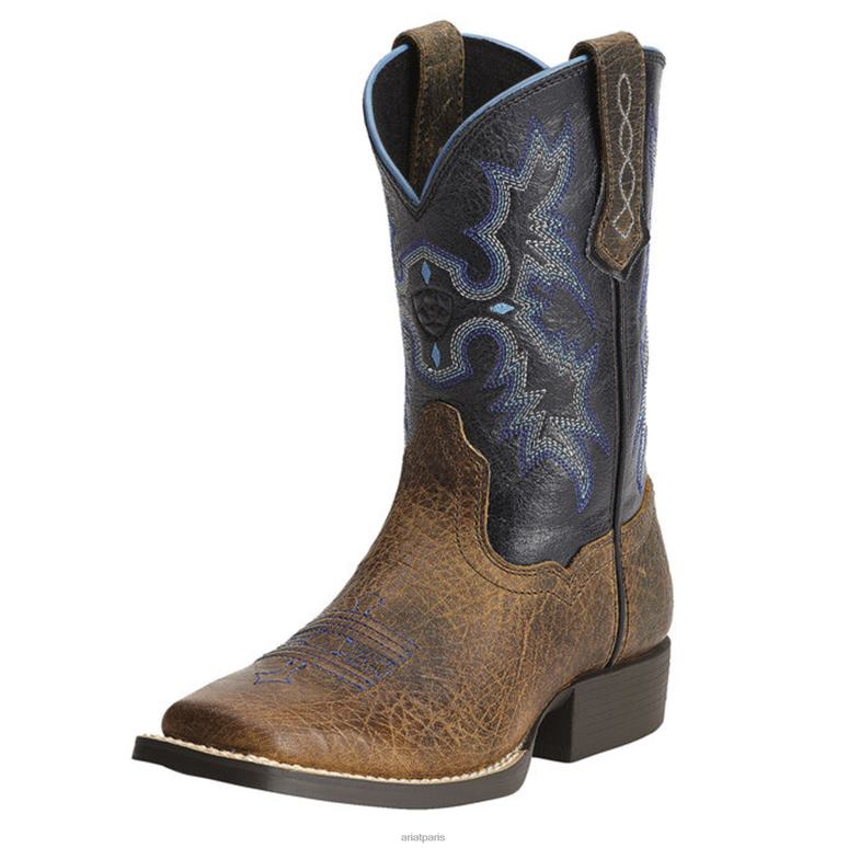 RJ66P3833 botte western pierre tombale Ariat chaussure Terre enfants