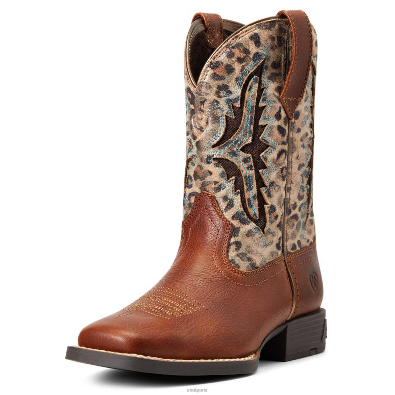 RJ66P3841 botte western koel venttek Ariat chaussure cidre épicé enfants