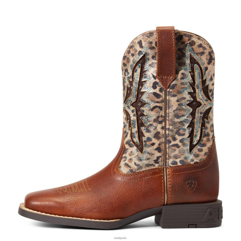 RJ66P3841 botte western koel venttek Ariat chaussure cidre épicé enfants