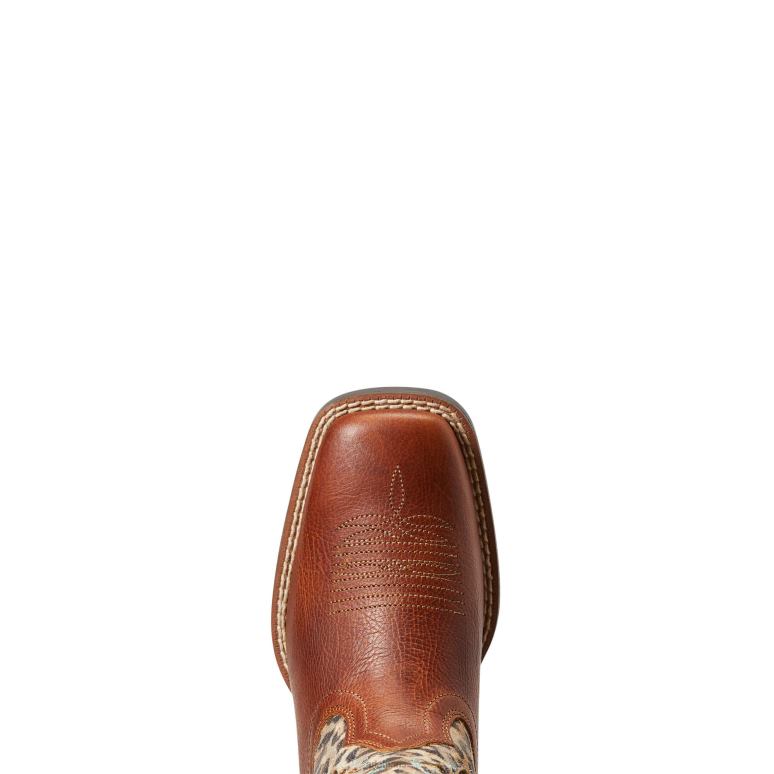 RJ66P3841 botte western koel venttek Ariat chaussure cidre épicé enfants