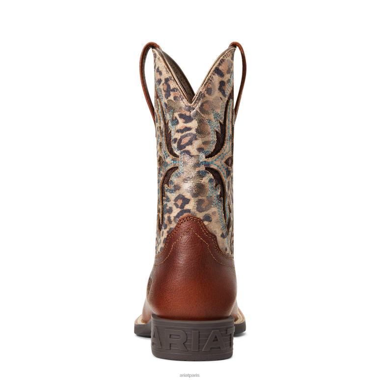 RJ66P3841 botte western koel venttek Ariat chaussure cidre épicé enfants