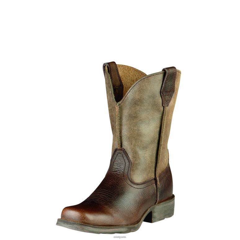 RJ66P3889 botte western randonneur Ariat chaussure Terre enfants