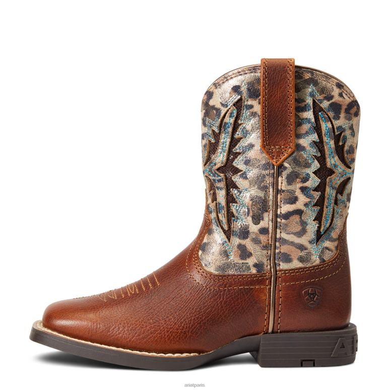 RJ66P3939 botte western koel venttek Ariat chaussure cidre épicé enfants