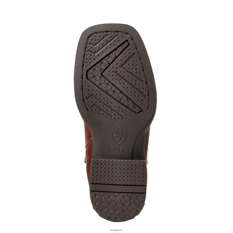 RJ66P3939 botte western koel venttek Ariat chaussure cidre épicé enfants