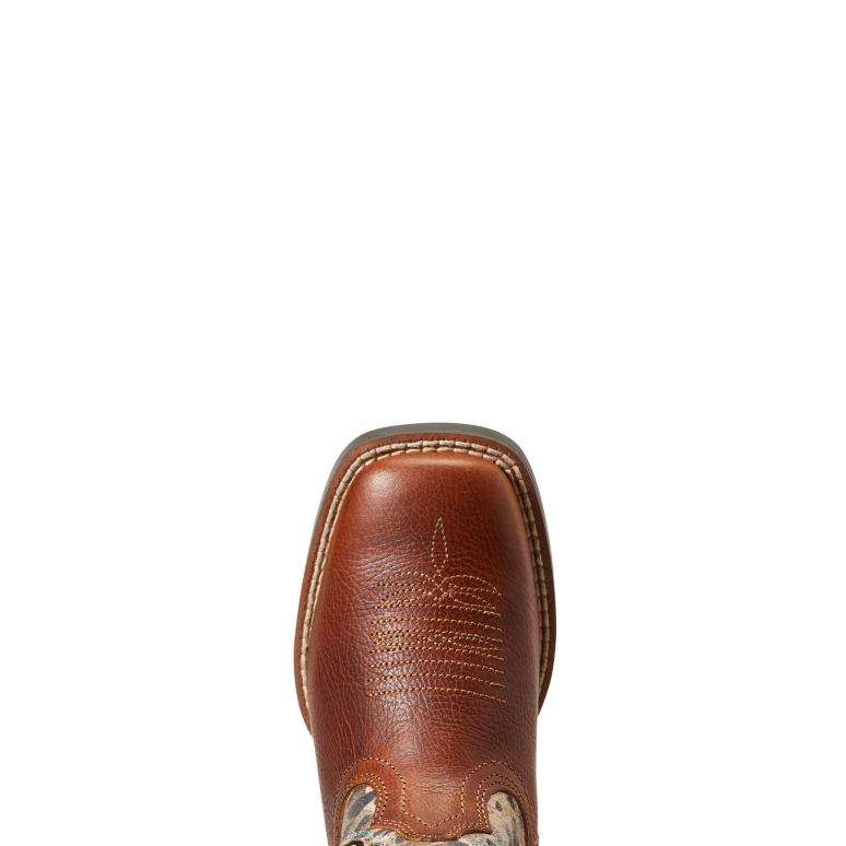RJ66P3939 botte western koel venttek Ariat chaussure cidre épicé enfants