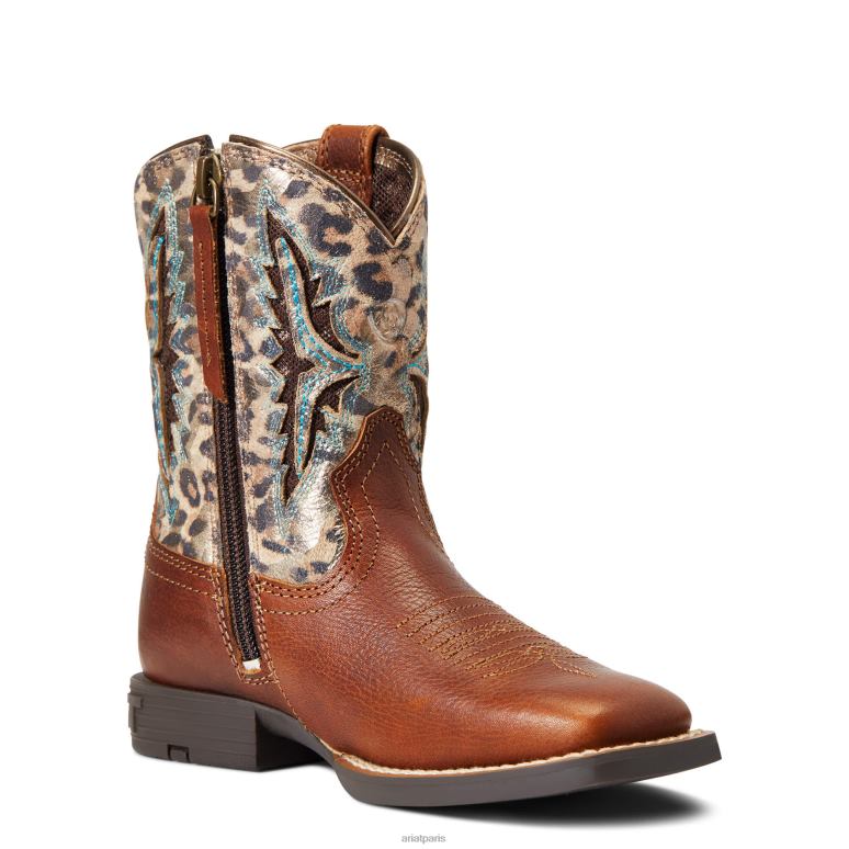 RJ66P3939 botte western koel venttek Ariat chaussure cidre épicé enfants