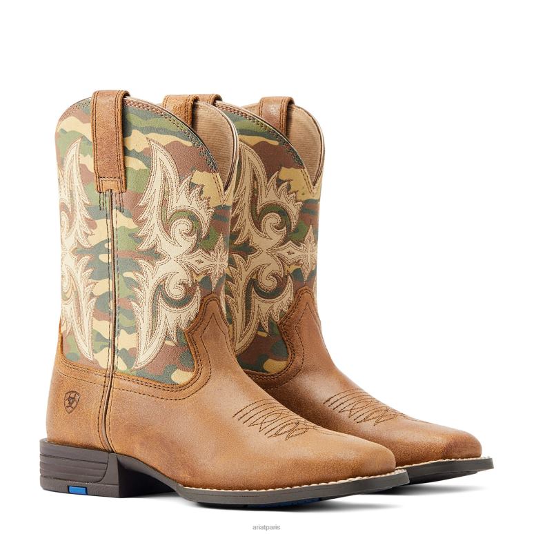 RJ66P3949 botte western lonestar Ariat chaussure osier enfants