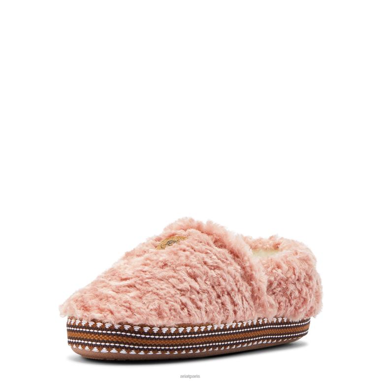 RJ66P3962 pantoufle câline Ariat chaussure rose enfants