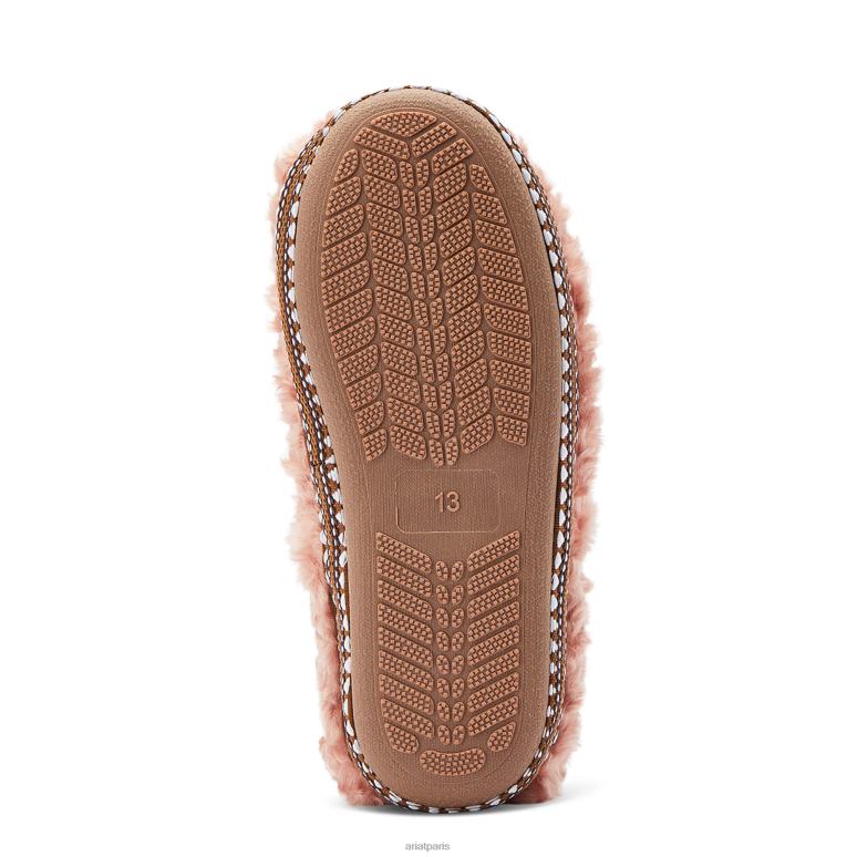 RJ66P3962 pantoufle câline Ariat chaussure rose enfants