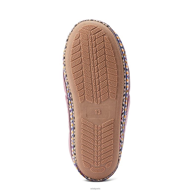 RJ66P3963 pantoufle sabot crius Ariat chaussure rose enfants
