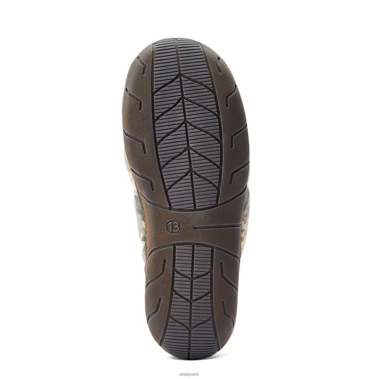 RJ66P3965 pantoufle sabot crius Ariat chaussure camouflage digi sauge enfants