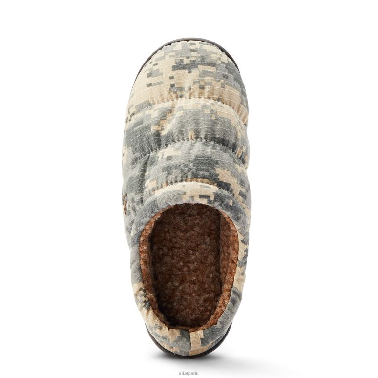 RJ66P3965 pantoufle sabot crius Ariat chaussure camouflage digi sauge enfants