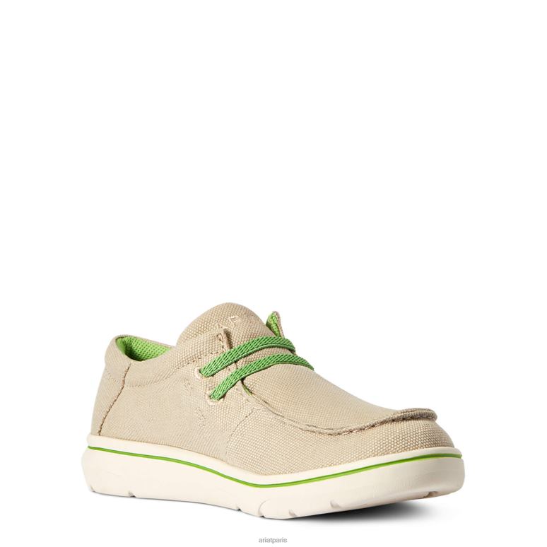 RJ66P3892 Hilo 3 Ariat chaussure gris tourterelle enfants