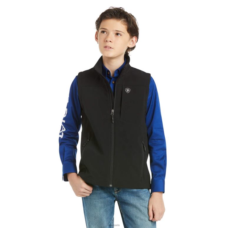 RJ66P4124 gilet softshell vernon 2.0 Ariat collections noir enfants