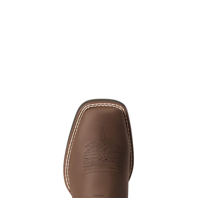 RJ66P3853 botte western tempête Ariat collections argile riche enfants