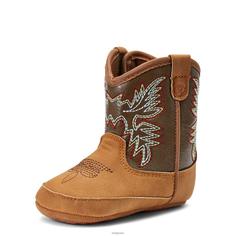 RJ66P3860 botte durango lil' stompers Ariat collections brun enfants