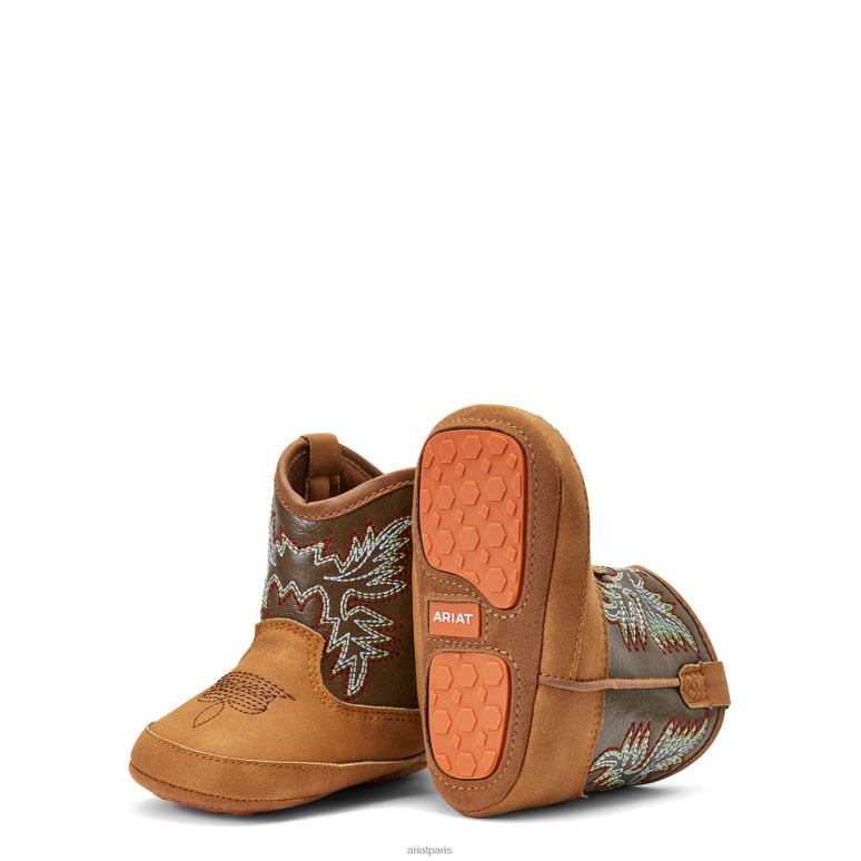 RJ66P3860 botte durango lil' stompers Ariat collections brun enfants