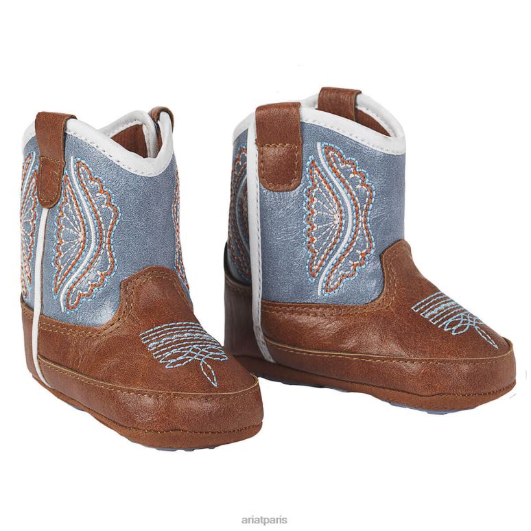 RJ66P3863 bottes shelby lil stompers Ariat collections bronzer enfants