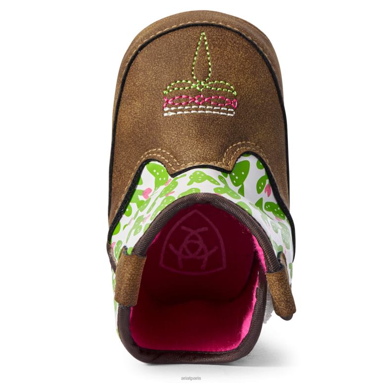 RJ66P3899 botte d'Anaheim des Lil' Stompers Ariat collections blanc enfants