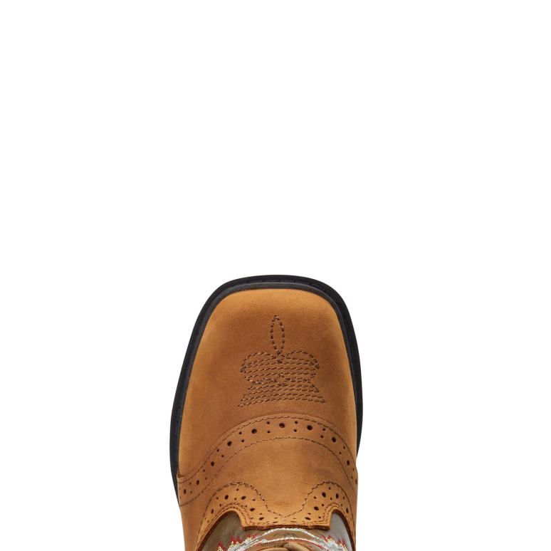 RJ66P3854 botte durango lil' stompers Ariat collections brun enfants