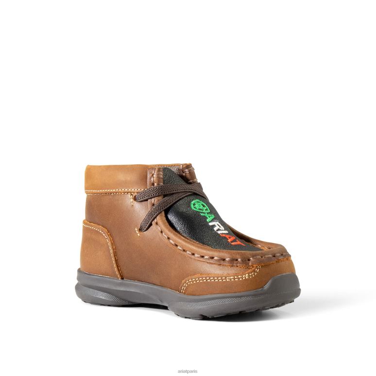 RJ66P3905 Lil Stompers Spitfire Mexique Ariat collections brun enfants