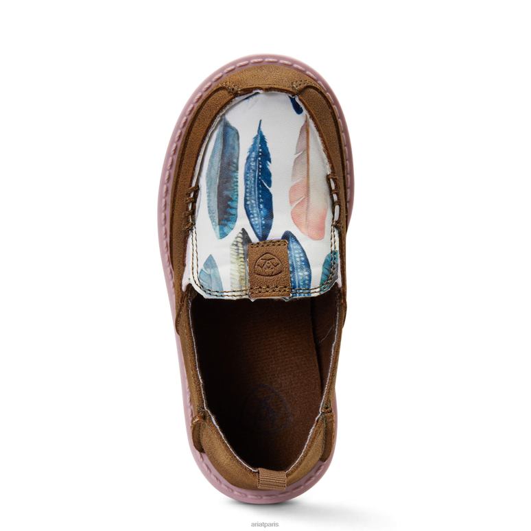 RJ66P3906 les petits Stompers Anna Cruiser Ariat collections bronzer enfants