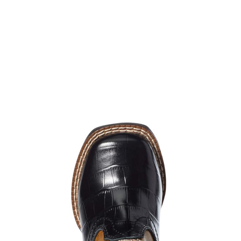 RJ66P3907 botte de pompier des Lil' Stompers Ariat collections brun enfants