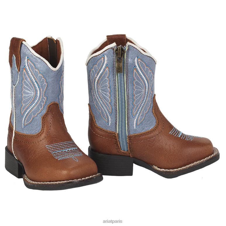 RJ66P3921 bottes shelby lil stompers Ariat collections bronzer enfants