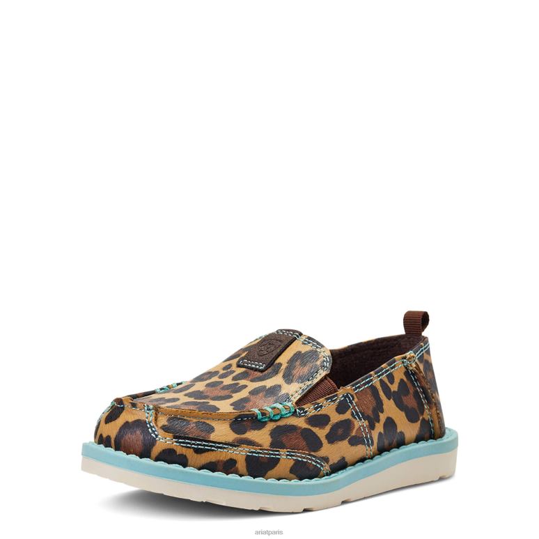 RJ66P3922 les petits stompers natalie cruiser Ariat collections brun enfants