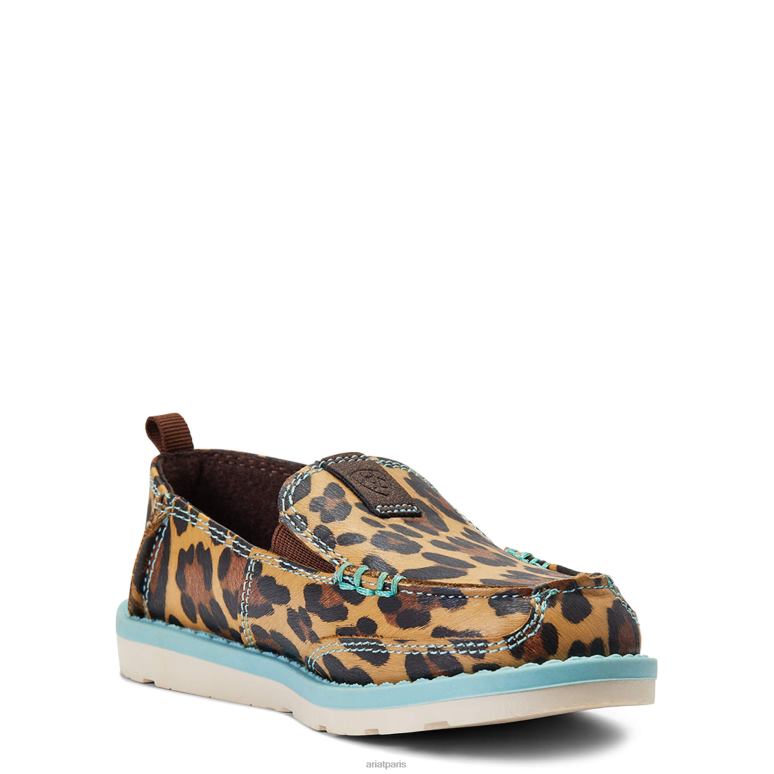 RJ66P3922 les petits stompers natalie cruiser Ariat collections brun enfants