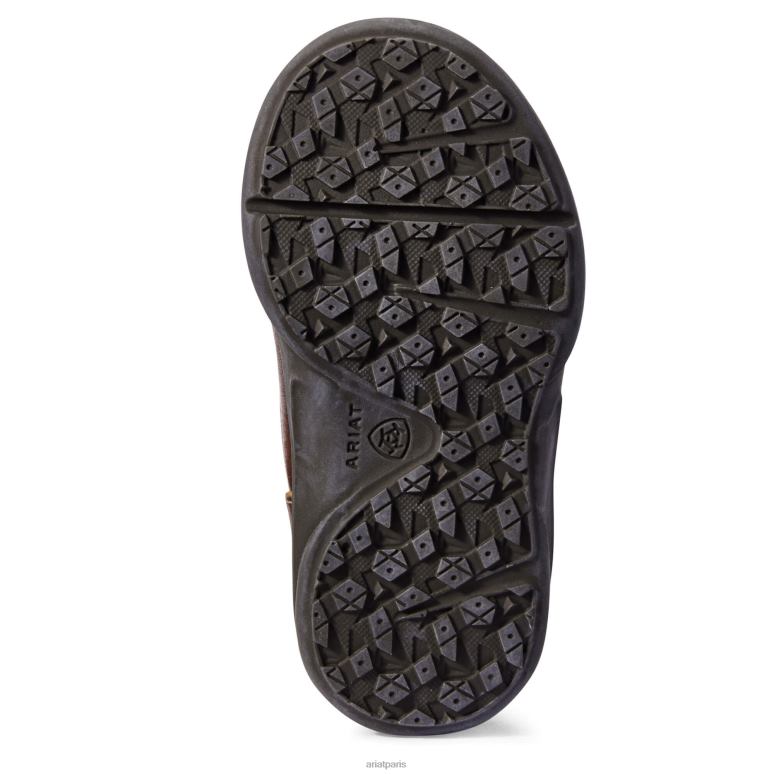 RJ66P3927 Spitfire de la garnison des petits Stompers Ariat collections brun enfants