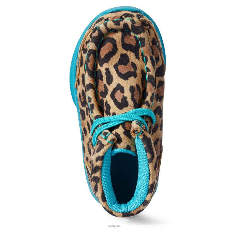 RJ66P3929 petits stompers Celina Spitfire Ariat collections brun enfants