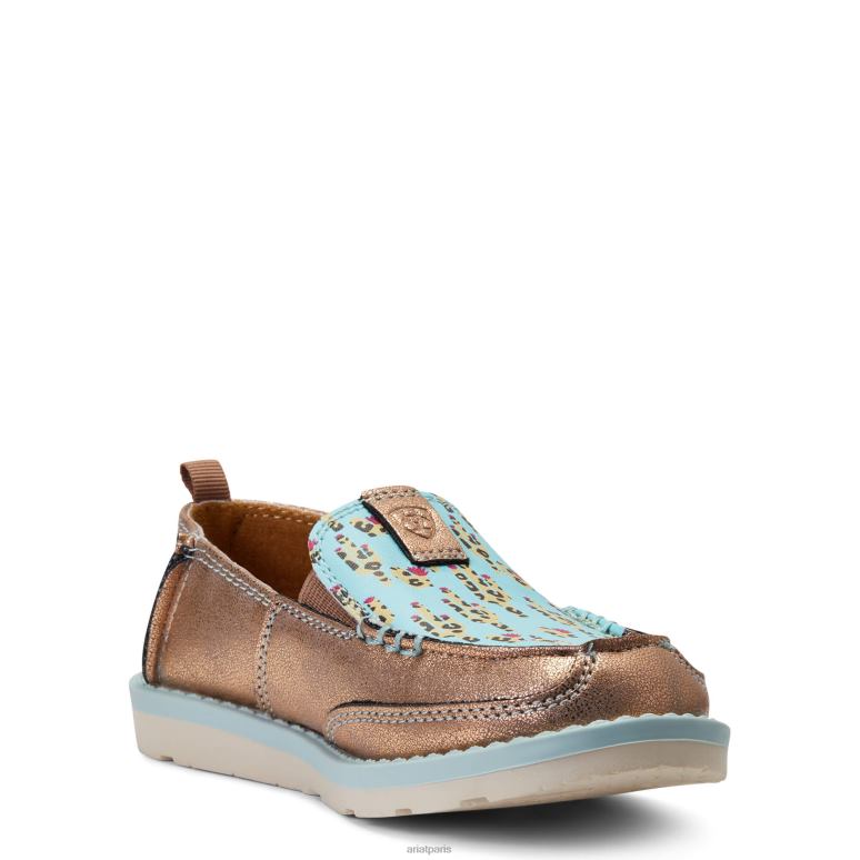 RJ66P3932 les petits stompers piper cruiser Ariat collections turquoise enfants