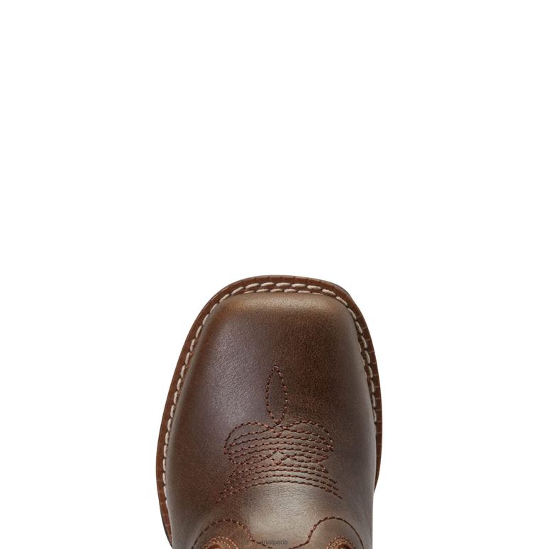 RJ66P3942 Botte Sonora Lil' Stompers Ariat collections brun enfants