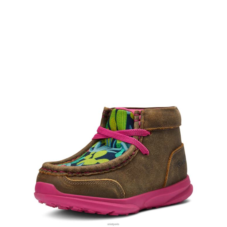 RJ66P3945 les petits Stompers Roswell Spitfire Ariat collections bronzer enfants