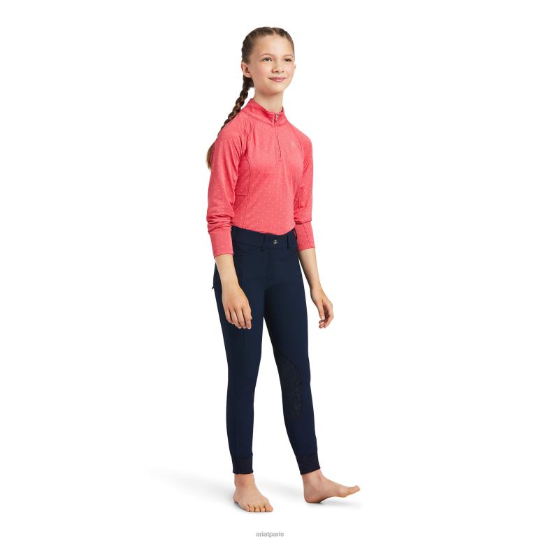 RJ66P4144 culasse prélude avec genouillère Ariat vêtements marine enfants