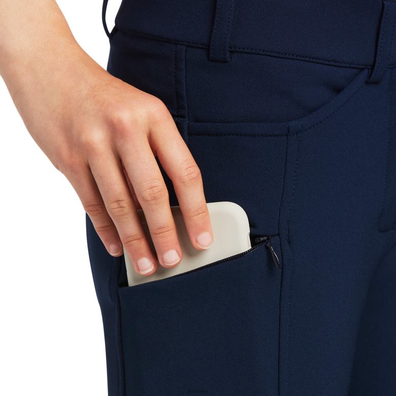 RJ66P4144 culasse prélude avec genouillère Ariat vêtements marine enfants