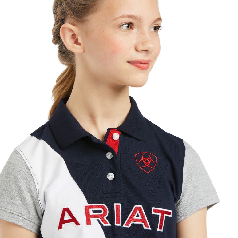RJ66P4051 taryn polo Ariat vêtements équipe enfants
