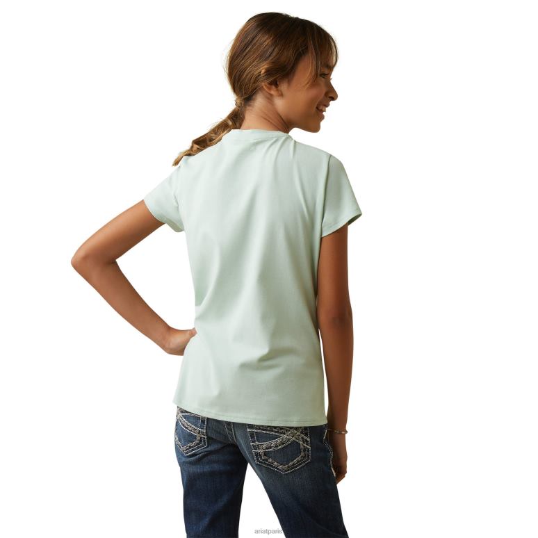 RJ66P4057 t-shirt harmonie Ariat vêtements mousse aquatique enfants