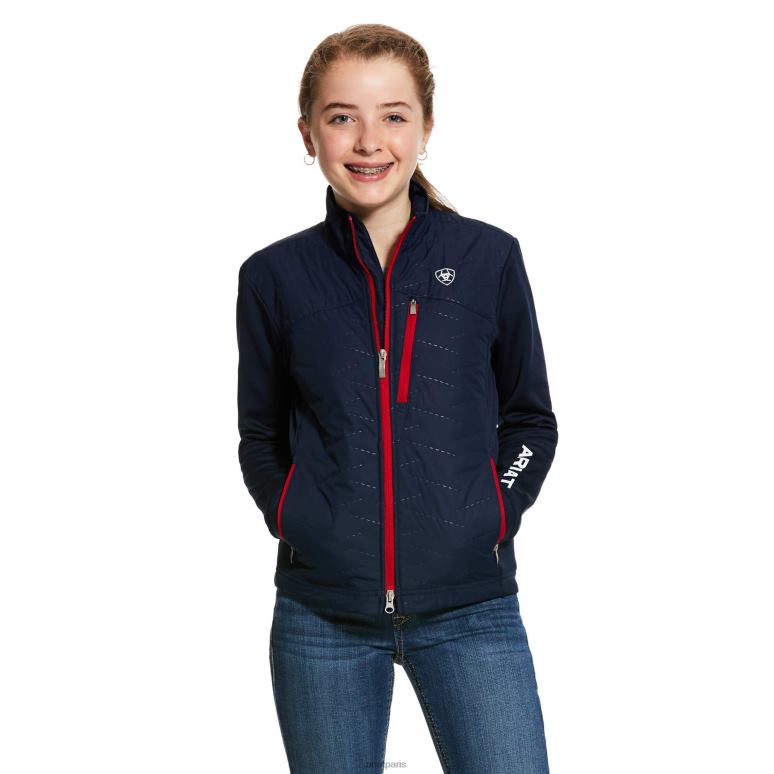 RJ66P4138 veste isolante hybride Ariat vêtements équipe enfants
