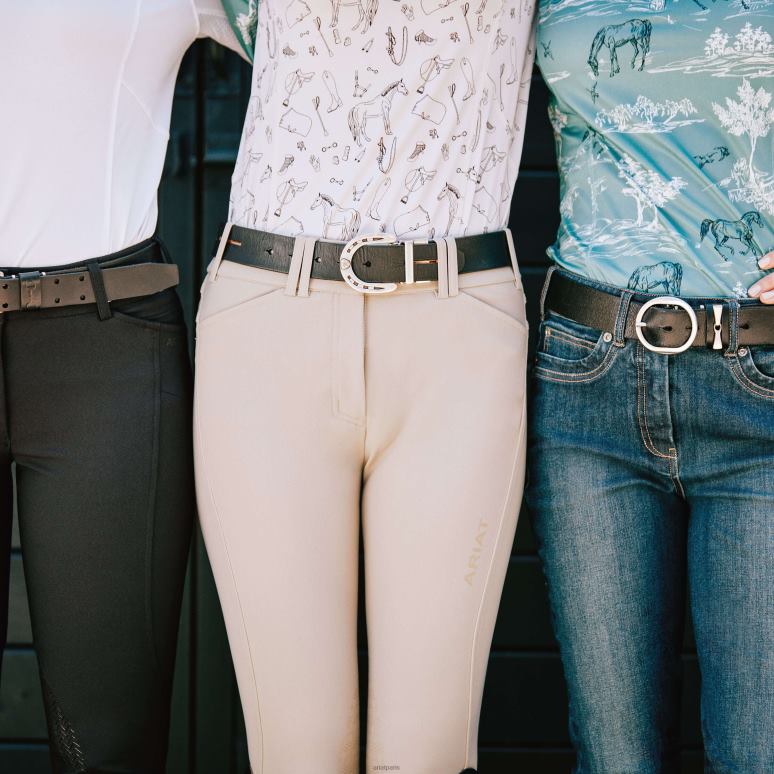 RJ66P3745 ceinture réversible royale Ariat accessoires noir marron femmes