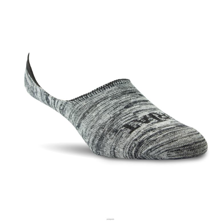 RJ66P3808 lot de 4 paires de chaussettes no slip no show Ariat accessoires neutres chinés femmes