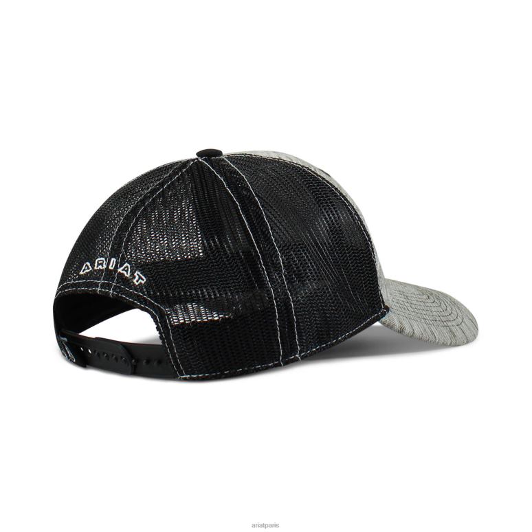 RJ66P3770 casquette à logo embossé Ariat accessoires gris femmes