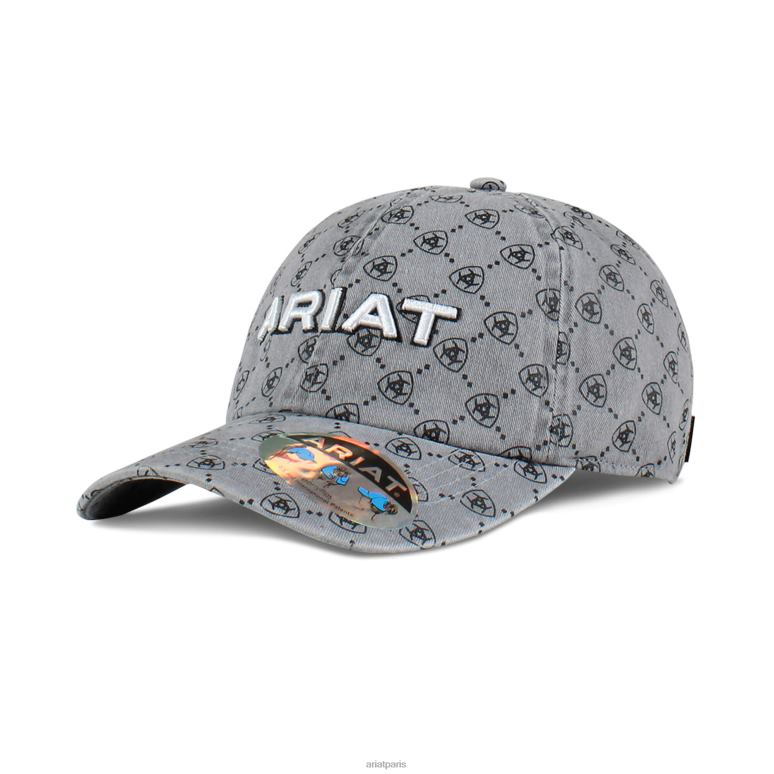 RJ66P3771 casquette à logo imprimé Ariat accessoires gris femmes