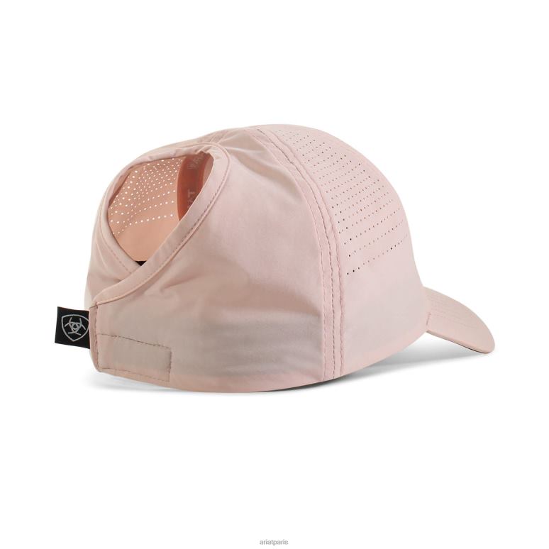 RJ66P3776 casquette à logo bouclier Ariat accessoires rose femmes