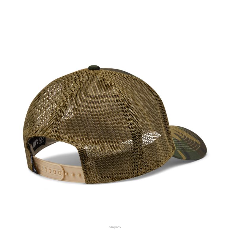 RJ66P3782 casquette à patch drapeau Ariat accessoires camouflage femmes
